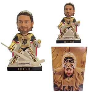 ADIN HILL 33 Las Vegas Golden Knights NHL Bobblehead Limited Edition NEW IN BOX